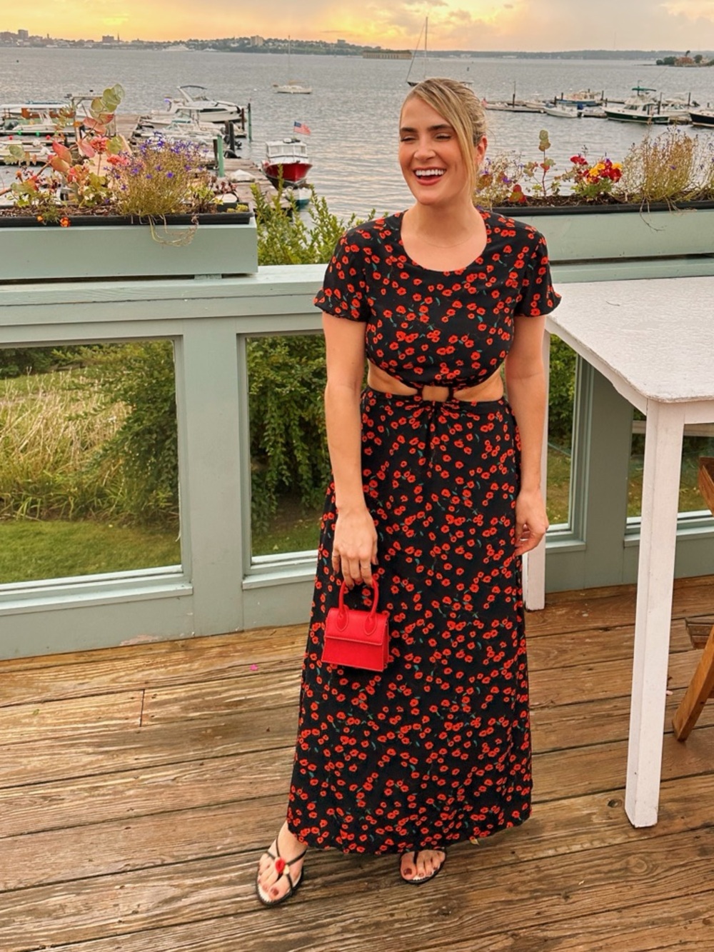 STAUD Calypso Dress Size Small